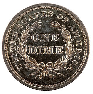 Liberty Seated Dimes Dimes Reverse
