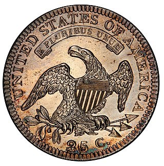 Capped Bust Quarters Quarter Dollars Reverse