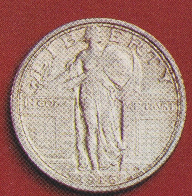 Standing Liberty Quarter Quarter Dollars Obverse