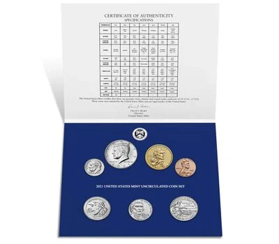 Uncirculated Mint Sets Obverse