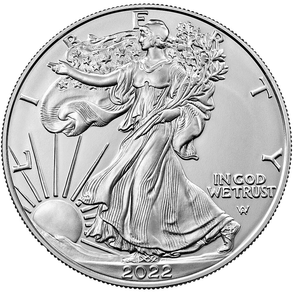 $1 Silver Eagles Obverse