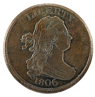 Draped Bust Half Cent Half Cents Obverse