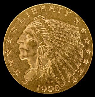 $2.50 Indian Head Quarter Eagles Obverse