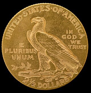 $2.50 Indian Head Quarter Eagles Reverse