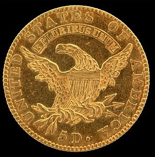 $5 Capped Bust Half Eagles Reverse