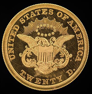 $20 Liberty Head Double Eagles Reverse
