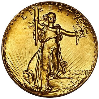$20 Saint Gaudens Double Eagles Obverse