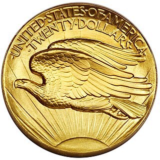 $20 Saint Gaudens Double Eagles Reverse