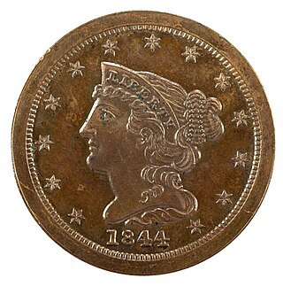 Braided Hair Half Cent Half Cents Obverse