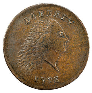 Flowing Hair Large Cents Obverse