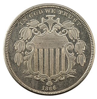 Shield Nickels Nickels Obverse