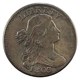 Draped Bust Cent Large Cents Obverse
